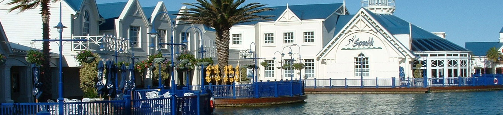 Zicht op V&A Waterfront, Kaapstad