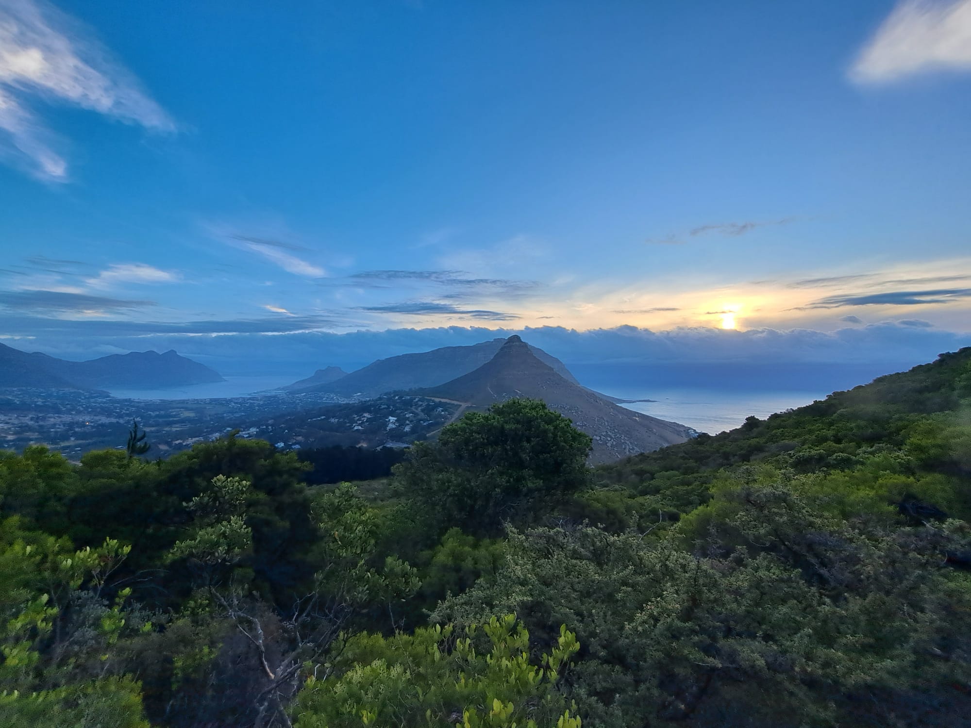 Vergezicht tijdens een wandeling