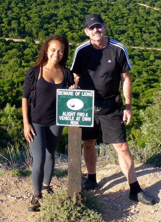 "Beware of Lions" in Addo Park